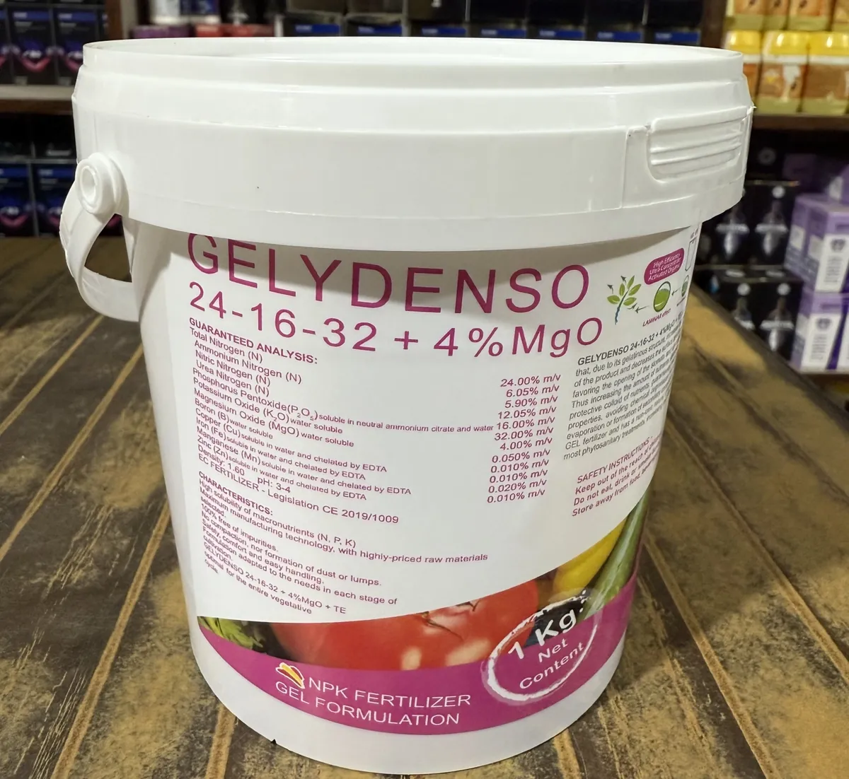 Gelydenso 24-16-32 + 4% MgO + TE tub