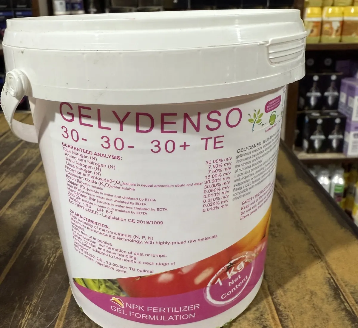 Gelydenso 30-30-30 + TE tub